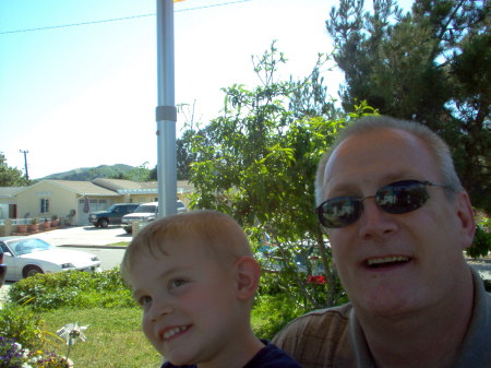 Me and my grandson, Jake