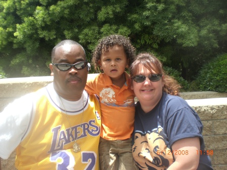 Tommy, Cameron and I at Sea World