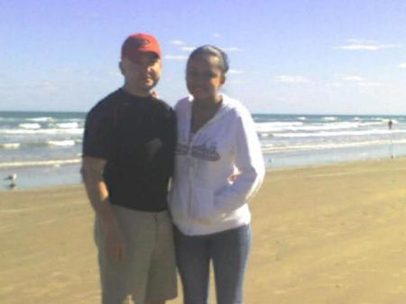 Me and my daughter on South Padre Island