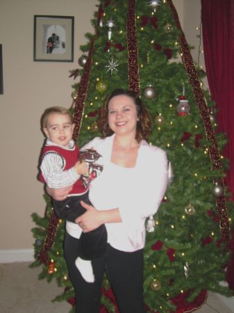 My daughter, Tracey, and grandson, Cody