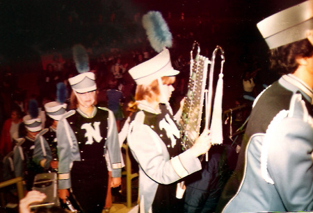 Football game - halftime show