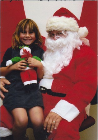 Cheyanne and Santa