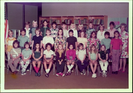 4th grade class photo, 1975 - 1976