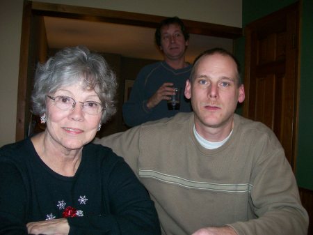 Mom and Brother Dave