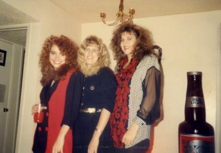 Sonya,Sherry and Tff- back in the day 1991