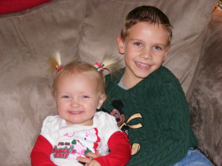 My kids christmas 2008
