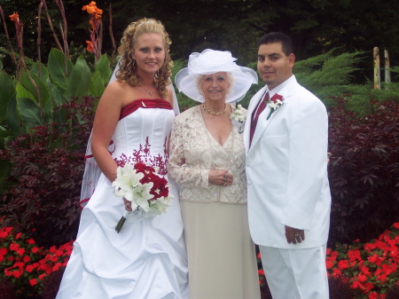 My Mom, Katrina, Dave on their wedding Day 08
