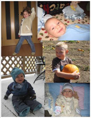 The light of my life...my 5 grandkids!!