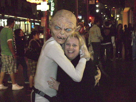 Christy & character from Lord of the Rings....