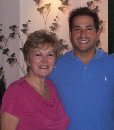 Pat with Bobby Deen at "Lady & Son's"