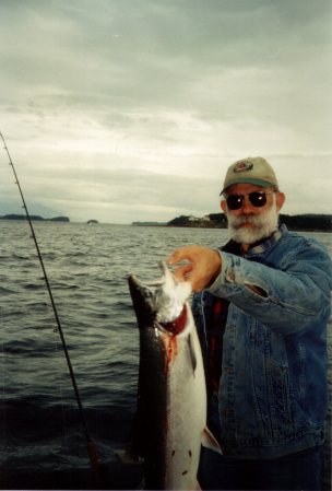 Salmon fishing in Alaska