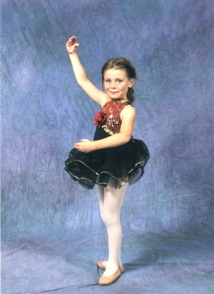 Dance Receital phto for my daughter, Kalen