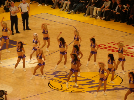 Laker Girls - Staples Center 2