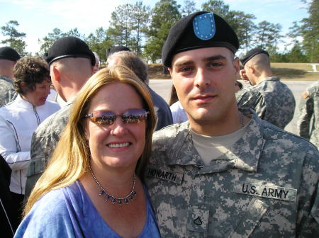 my son Sgt. Ian at graduation