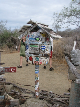 Post Office Bay - Floreana Island - Galapagos