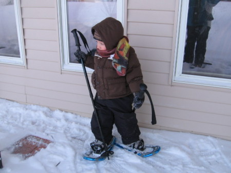 Snow shoeing!!!