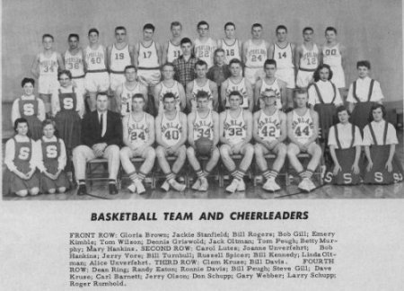 &#39;58&#39; Basketball Team