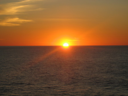 Sunset at Cabo San Lucas