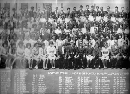 graduating class 1964 northeastern JR high A