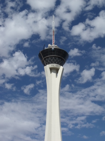 Stratosphere leaving Las Vegas