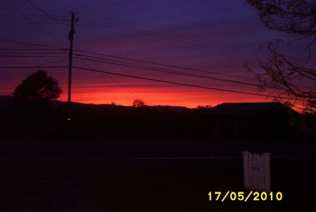 May 17, 2010 Sunset in Vermont