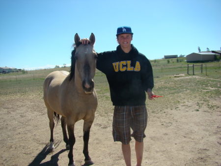 Blake with Bruin