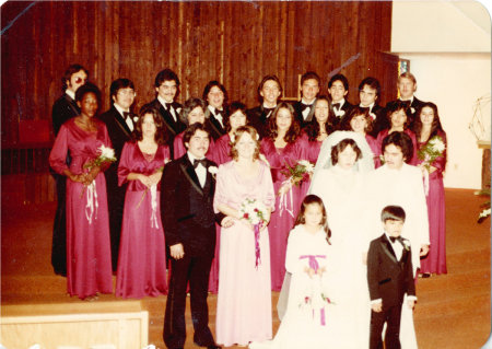 Our Wedding Photo 1980