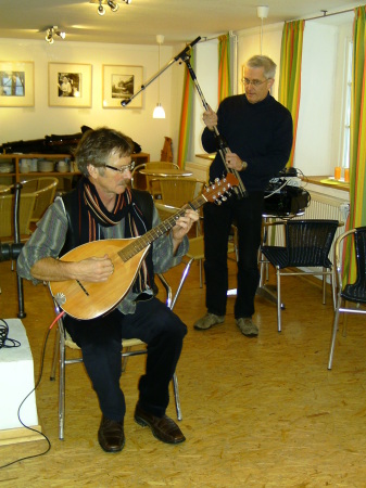 William & Manfred at Bistro 2008