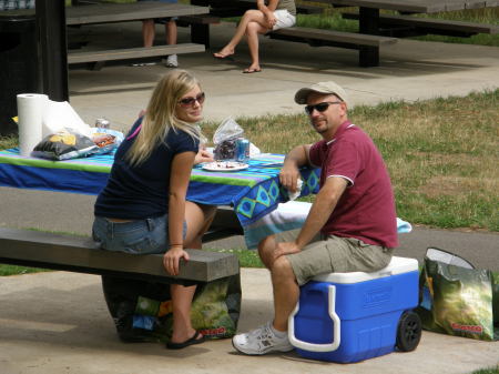 Doug and Amanda at Wilsonville park