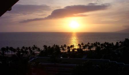 Sunset in Maui