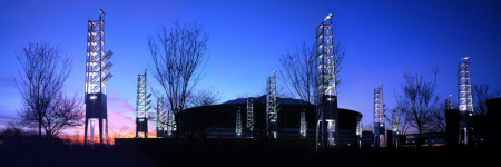 The Georgia Dome at Dusk 05