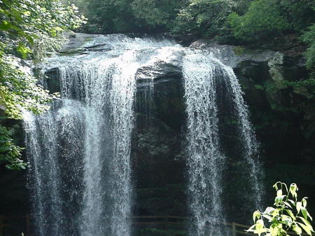 WATER FALL IN NORTH GA.