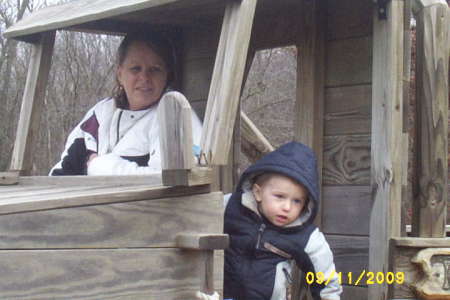 cameron taking grandma for a ride