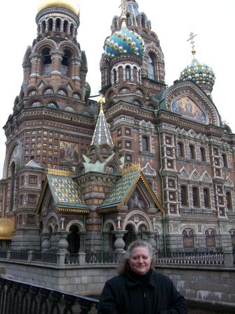 Kathleen Nov. '08 in St. Petersburg, Russia
