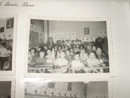 1955 Mrs Harrison class, Adamston Elementary.