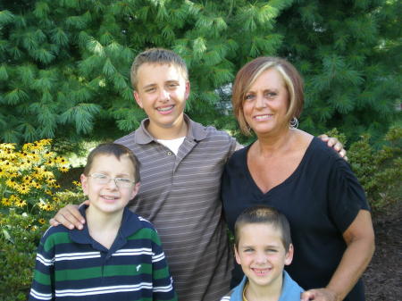 mom and the boys