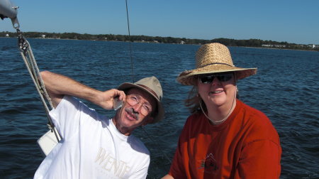 Sailing with Kevin Stevens, Oct 2008
