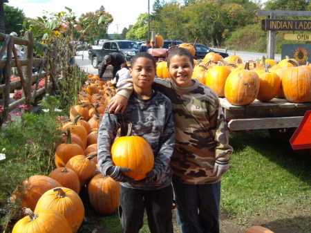 A day at the pumpkin patch