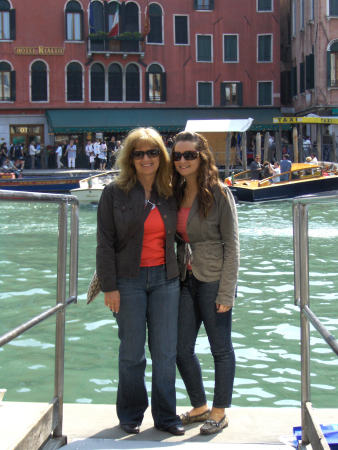 with Alyssa in Venice