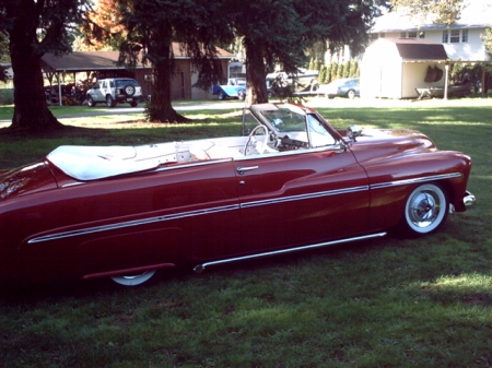 50 Merc convertible with 49 front end