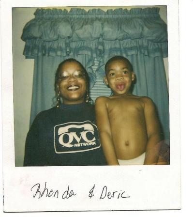 Me and Deric when he was 6 years old