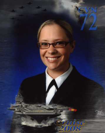 Daughter Kathleen (Kat) - '08 Deployment Photo