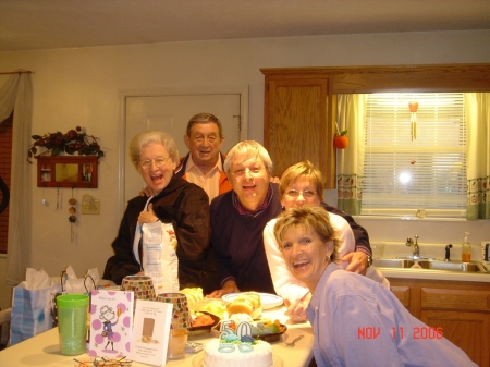 Bruce, Betty, Steve, Sandy, Paula