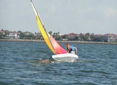 Summer sailing on Tampa Bay