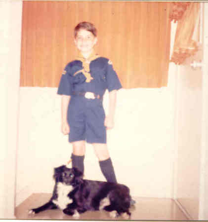 Jeff as Cub Scout.