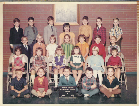 Ms. Baldwin's 2nd grade class 1969-1970
