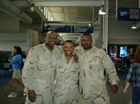 Home from Iraq.
