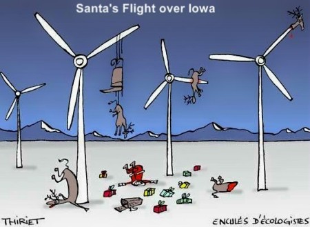 santa's flight over iowa