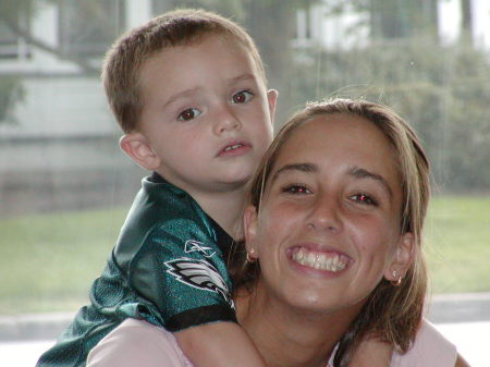 Our First born Rhonda, and her son Austin