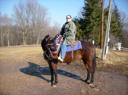 Deb and Katana. Jan 2009